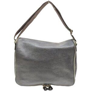 Jimmy Choo Silver Shoulder Bag